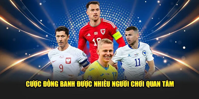Cược đồng banh được nhiều người chơi quan tâm 